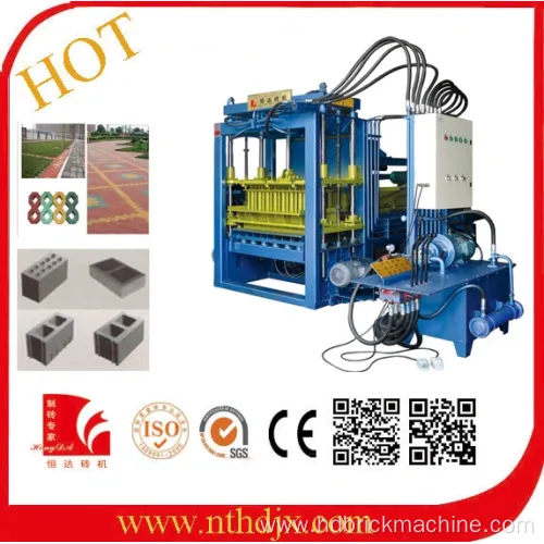 PLC Control Interlocking Brick Making Machine